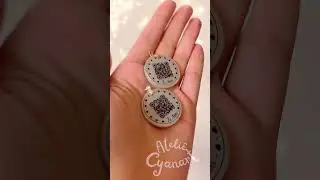 Pingente Interativo com QR Code | Eternização Resina Epoxi