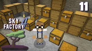 Solving this Storage Mess! | SkyFactory 4 | 11
