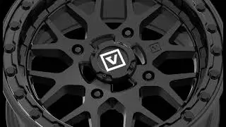 Valor Offroad V07 - Satin Black Beadlock UTV Wheel