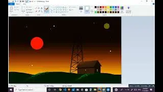 How to draw on Ms paint 🎨 I Ms paint drawing tutorial step by step for beginners
