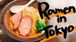 Fabulous!!Japanese very rich soy sauce pork bone Ramen  in Hamamatsucho TOKYO- Tenko- Japanese food