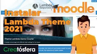Instalar Lambda Theme en Moodle 3.10.3+