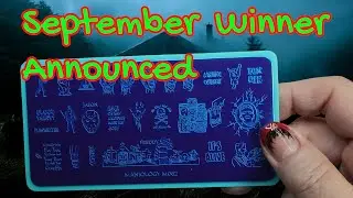 September Giveaway Winner Announced