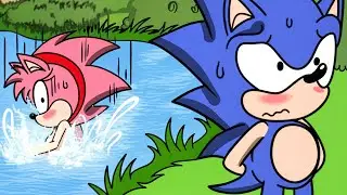 Sonic Got Into A Very Awkward Situation... [Sonic Comic Dub]