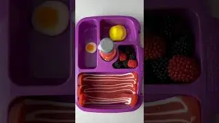 Packing Summer School Lunch *ONLY GUMMY FOOD* 