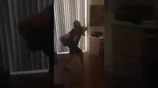 Oliver Tree rides a bike in the house and breaks down!
