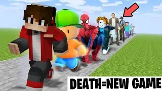 Minecraft, But If I Die I Switch Games