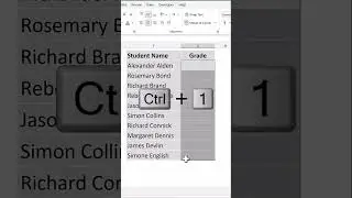 Number Format Trick | Excel Tips and tricks | #shorts
