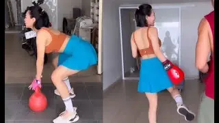 WIKA SALIM LATIHAN ANGKAT BEBAN SAMPAI TERIAK KELELAHAN