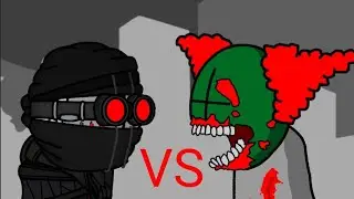 hank vs tricky (madness combat)