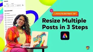 Say Goodbye to Multiple Design Files on Canva! Learn How to Create Multiple Sizes With Adobe Express