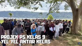 PROJEK P5 KELAS 9 MELAKUKAN KEGIATAN YEL YEL -  BANGUNLAH JIWA RAGANYA