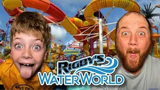 WE WENT TO THE COOLEST WATER PARK!!! | RIGBY'S WATER WORLD