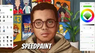 SpeedPaint Q&A for 10 000+ Subs (I'm Back!)