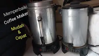 Cara Memperbaiki Coffee Maker atau Pemamas Air