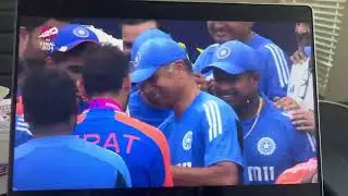 2024 Twenty 20 World Cup Champion Indian Cricket Team Celebration