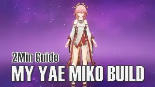 How I Build Yae Miko for Aggravate | Genshin Impact Yae Miko Build Guide