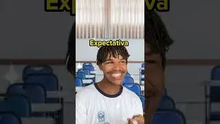 Expectativa VS realidade na escola: kakakakakakakakakakakakakaka 