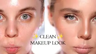 Туториал на популярный макияж бюджетной косметикой в стиле Clean girl. Подойдет каждой