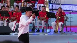 170610 강릉 청소년 대축제 uptown funk (은혁)
