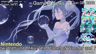 [Latest]Hatsune Miku: The Planet of Wonder and Fragments of Wishes released on Switch