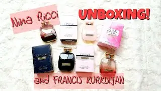 All my Nina Ricci Perfumes | L'Extase & FLANKERS | Francis Kurkdijan | Unboxing