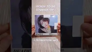 Twice Ready To Be Digipack Album opening [Jeongyeon version] #shorts