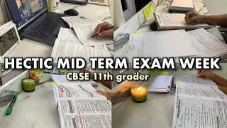 HECTIC EXAM WEEK VLOG 11TH GRADER