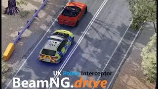 BeamNG.drive - UK Police Interceptor B-Road Pursuit & Tactical Contact