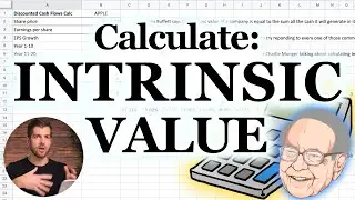 How to Calculate Intrinsic Value (Apple Stock Example)
