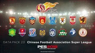 PES2019 Chinese League All Team Formation