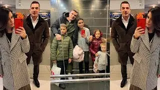 Бородина с мужем и детьми вырвались на входные в кинотеатр и по магазинам