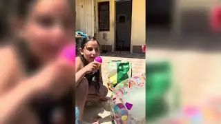 DESAFIOS E BRINCADEIRAS NA PISCINA 