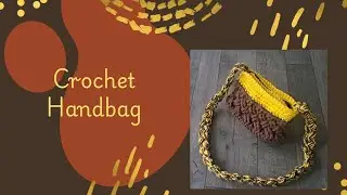 Crochet Handbag // Celtic Stitch Bag #crochet #diy #handmade #celticstitch