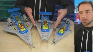 LEGO Galaxy Explorer 10497 Alternate builds & comparison