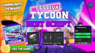 Unlock Secret UGC with the *NEW* Festival Tycoon Script! 