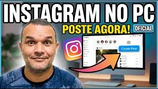 COMO POSTAR NO INSTAGRAM PELO PC em 2022!!! [Oficial]