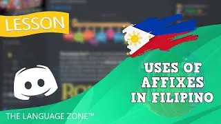Lesson: Affixes in Filipino - The Language Zone™