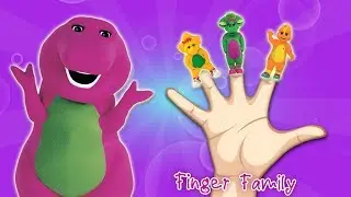 Barney and friends Dinosaurs family song Nursery Rhymes Finger Family for kids