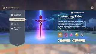 Contending Tides Arena Event (Don't Sweat it) | Day 2 | Genshin Impact