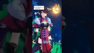 beidou taking her daily cat walk in genshin impact 