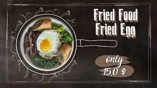 Food Promo Logo Intro Reveal Adobe after effect templates Free Download 2021 (Free Music)