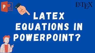 How to write latex equations in Powerpoint? | Using IguanaTex  free Add-ins