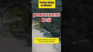 1corinthiens 10:13#bible #dieu #jesus #motivation  #verset #video #viral #biblemessage #psaume #fypシ