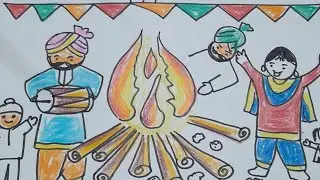 Lines on Lohri | Lohri festival | Essay on Lohri #shorts