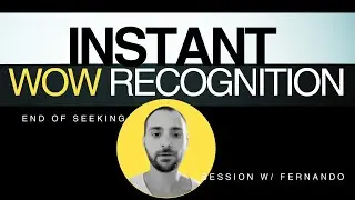 Instant Wow Recognition!  head popping session w/ Fernando #nonduality