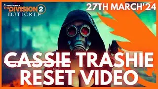 SECRET VENDOR RESET! CASSIE! 27TH MARCH 2024! THE DIVISION 2!