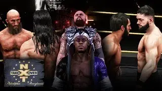 WWE 2K20 Universe Mode #1 - NXT Takeover: Philadelphia Full Highlights