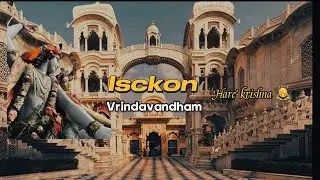Isckon mandir ke darshan Vrindavandham  🙏🙇