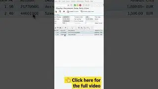 Sales Rebates Settlement Accounting Entry - SAP S4Hana